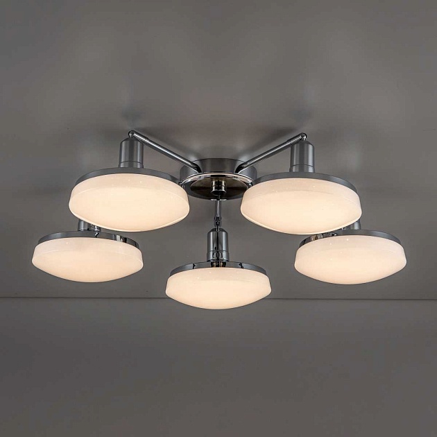 Потолочная светодиодная люстра Citilux Тамбо CL716251Wz Фото № 12