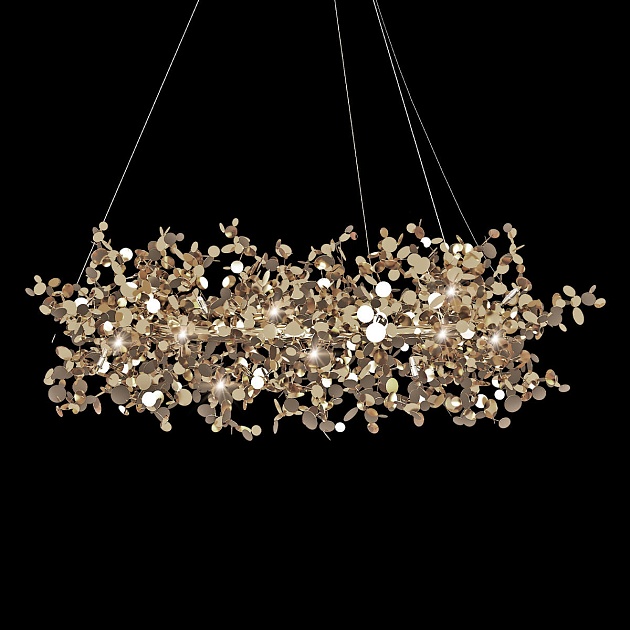 Подвесная люстра Loft IT Spark 10101/600 Gold Фото № 3