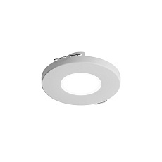 Встраиваемый светильник Hesby Lighting Clarity IP44, 35Вт, GU10, белый HSBL_0133