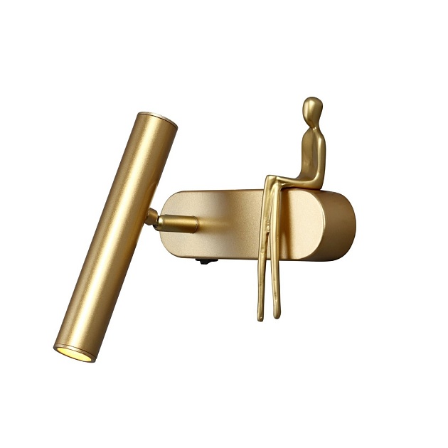 Настенный светодиодный светильник Arte Lamp ALBERT A2173AP-1PB изображение 1 Настенный светодиодный светильник Arte Lamp ALBERT A2173AP-1PB Фото № 1
