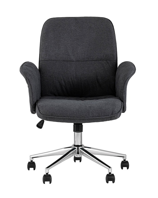 Кресло руководителя Stool Group Simona серый THOMASINA GY702-36 GREY Фото № 2