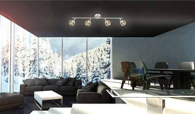 Светодиодный спот Globo X-Mas 56804-4 Фото № 2