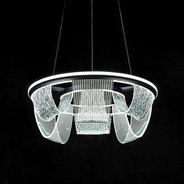 Подвесной cветильник LED4U L7706-460 BK Фото № 7