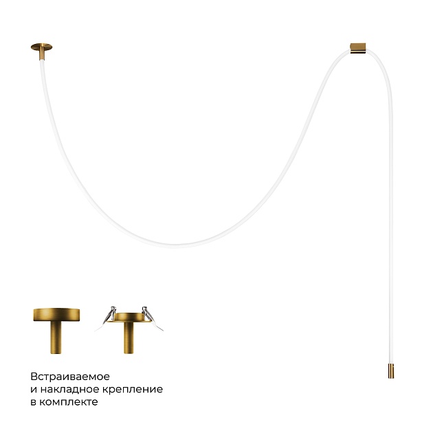 Потолочный светильник LOFT IT Thread 10388A Brass Фото № 2