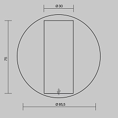 Светодиодный спот Maytoni Wall Twist C081WL-L3WBS3K 1
