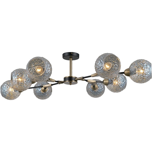 Потолочная люстра Illumico IL0253-8CSQ-79 BK AB изображение 1 Потолочная люстра Illumico IL0253-8CSQ-79 BK AB Фото № 1