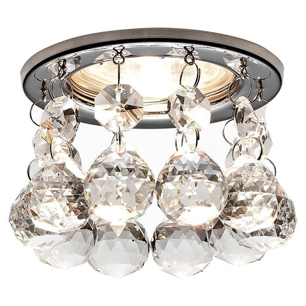 Встраиваемый светильник Ambrella light Crystal K2051 CH/CL Фото № 1