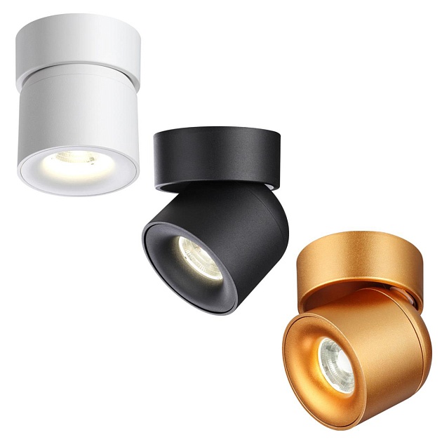 Светодиодный спот Novotech Over Gesso 358808 изображение 5 Светодиодный спот Novotech Over Gesso 358808 Фото № 5
