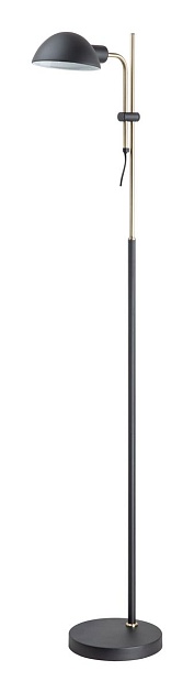Торшер Arte Lamp Zetta A7055PN-1BK Фото № 1