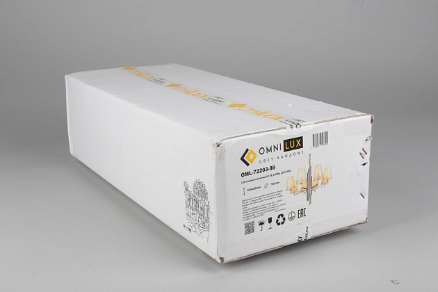 Подвесная люстра Omnilux Porlezza OML-72203-08 Фото № 5