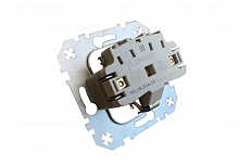 Розетка 2P Liregus Retro черный матовый 29-222 2
