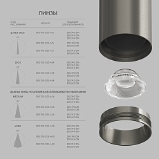 Трековый светодиодный светильник Denkirs Shine Spot DK5741-DN 2