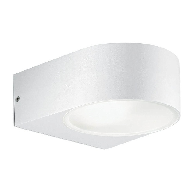 Уличный настенный светильник Ideal Lux Iko AP1 Bianco 018522 Фото № 1