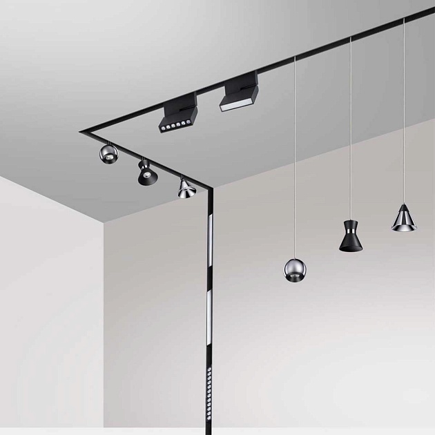 Трековый низковольтный светодиодный светильник Novotech Shino Flum 358412 Фото № 8