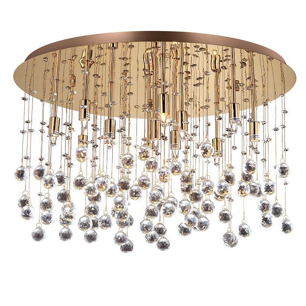 Потолочный светильник Ideal Lux Moonlight PL12 Oro 082783 изображение 1 Потолочный светильник Ideal Lux Moonlight PL12 Oro 082783 Фото № 1